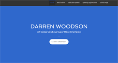 Desktop Screenshot of darrenwoodson28.com