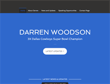 Tablet Screenshot of darrenwoodson28.com